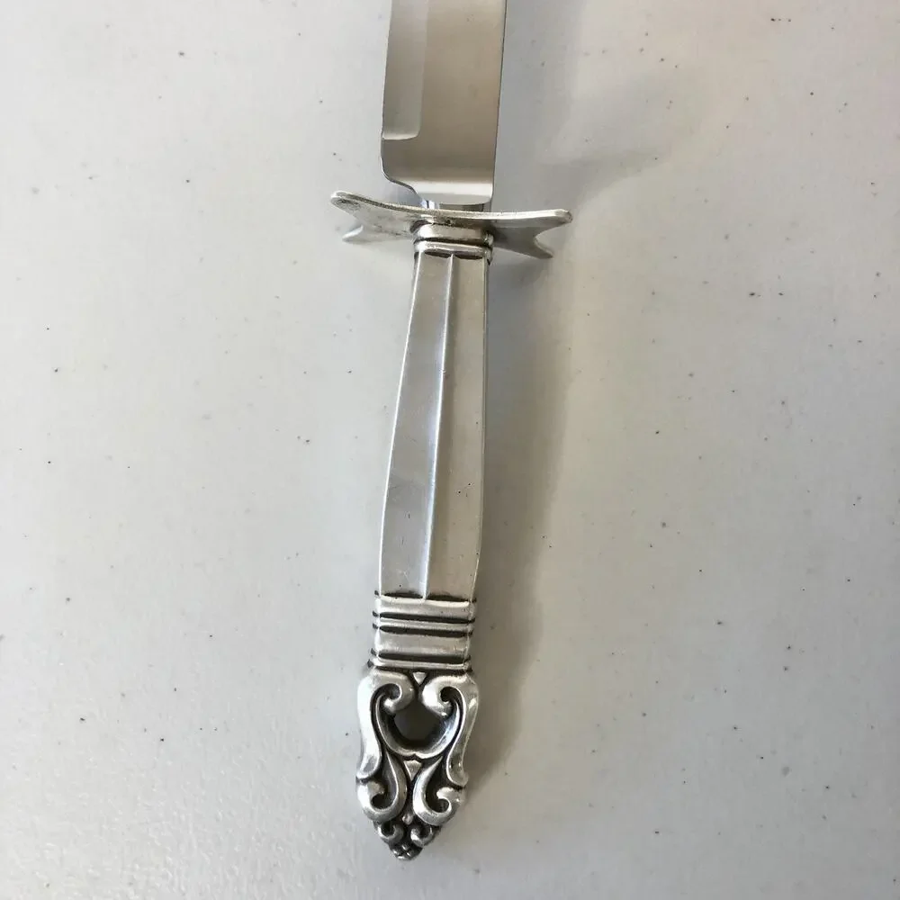 International Royal Danish Sterling Carving Knife Sharp Steak 13”